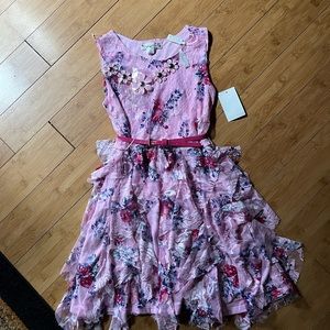 NWT Knitworks dress girl 10